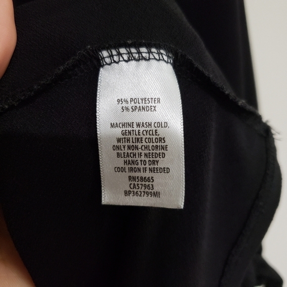 BP. off the Shoulders Stretchy Black Basic Top Size Medium - Picture 7 of 9